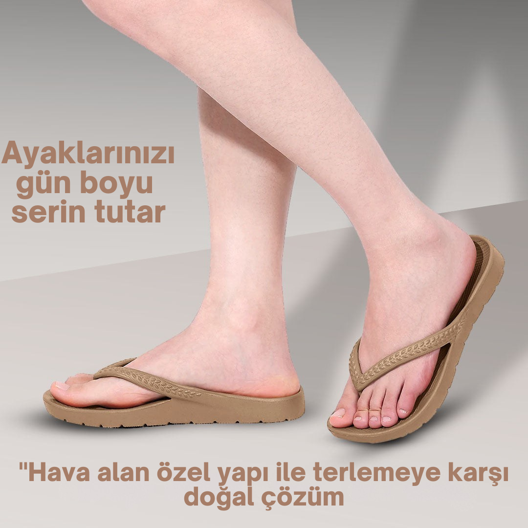 MedikalEvin™ Ayak Destekli Konfor Terliği