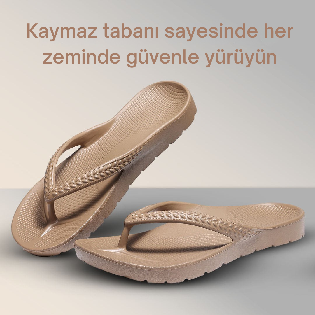 MedikalEvin™ Ayak Destekli Konfor Terliği