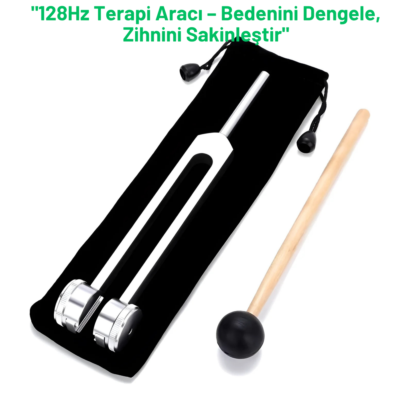 MedikalEvin™ 128Hz Sinir Sakinleştirici Titreşimli Terapi
