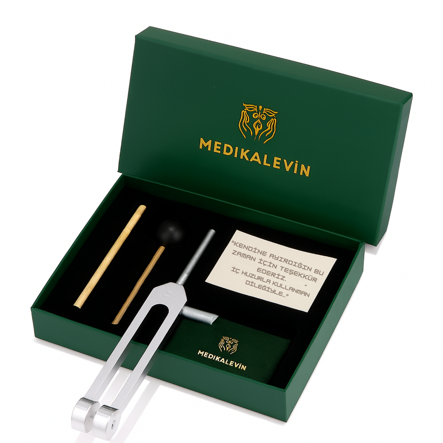 MedikalEvin™ 128Hz Sinir Sakinleştirici Titreşimli Terapi