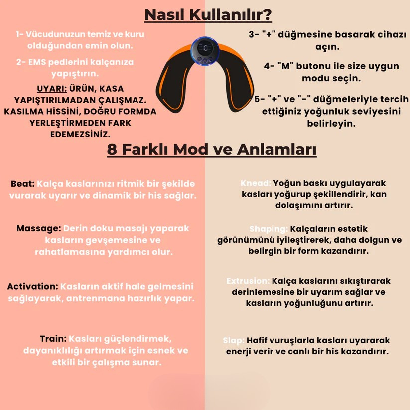 Medikal Evin Kalça Şekillendirici