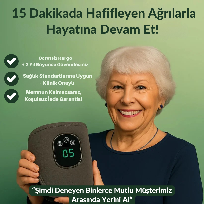Medikal Evin™ Ayak Ağrısı Giderici 3’ü 1 Arada Terapi Cihazı ( 3 Etkili Derin Dönüşüm Mekanizması )