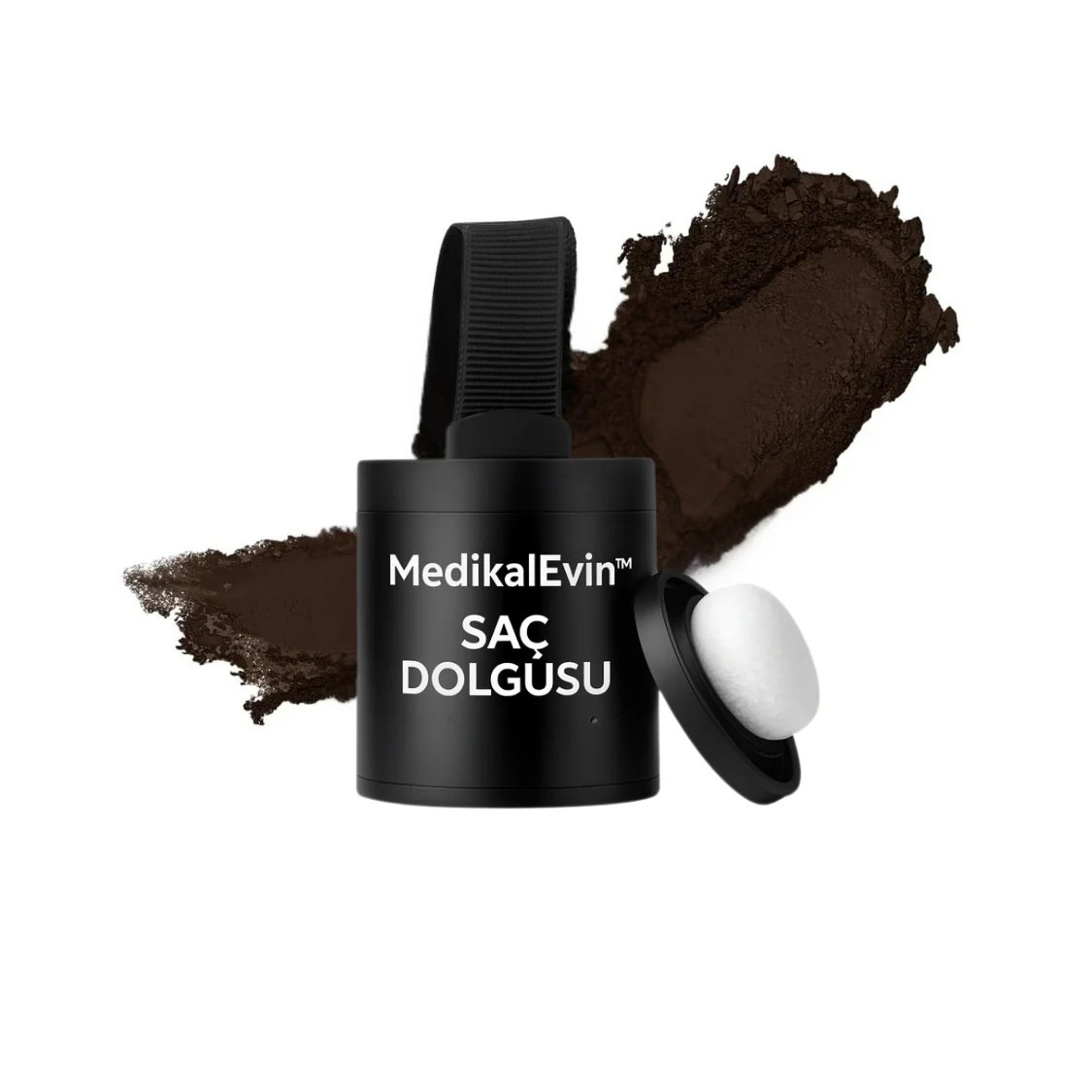 MedikalEvin Root'd™ Saç Kök Güçlendirici Kapatıcı Pudra (48 Saat Kalıcı Etki)