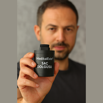 MedikalEvin Root'd™ Saç Kök Güçlendirici Kapatıcı Pudra (48 Saat Kalıcı Etki)