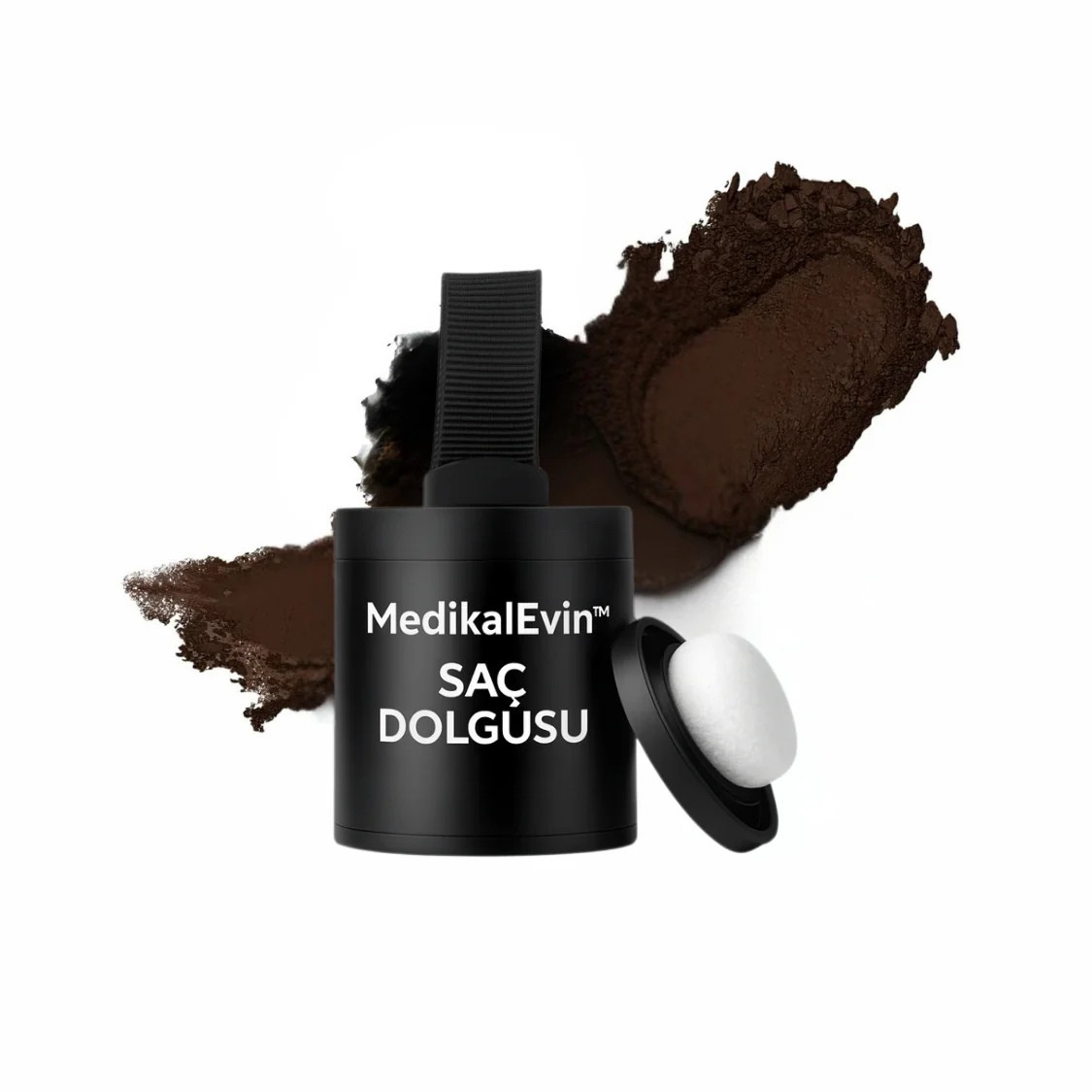 MedikalEvin Root'd™ Saç Kök Güçlendirici Kapatıcı Pudra (48 Saat Kalıcı Etki)