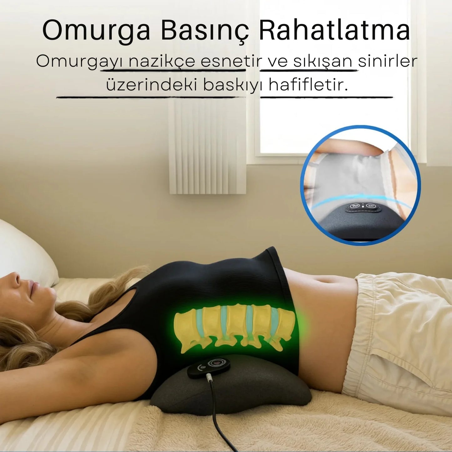 Medikalevin™ OrtoFlex Siyatik & Bel Masaj Aleti