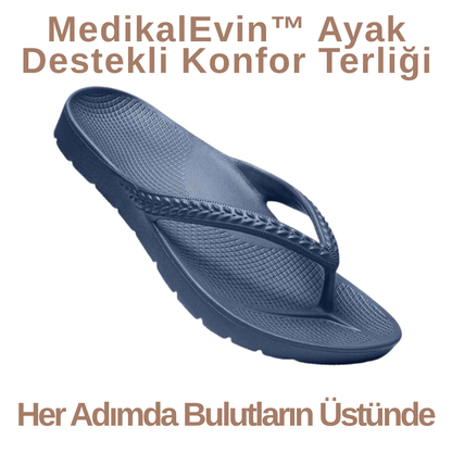 MedikalEvin™ Ayak Destekli Konfor Terliği