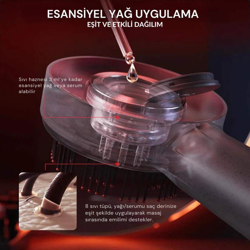 Medikal Evin LazerScalp Pro Masaj Fırçası