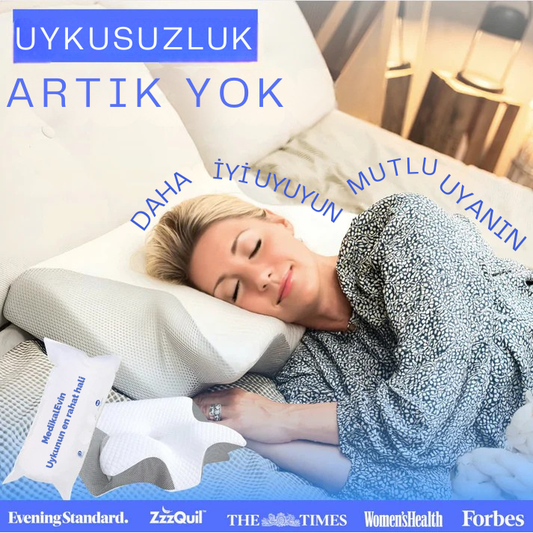 Medikal Evin Köpük Hafızalı Boyun Yastığı