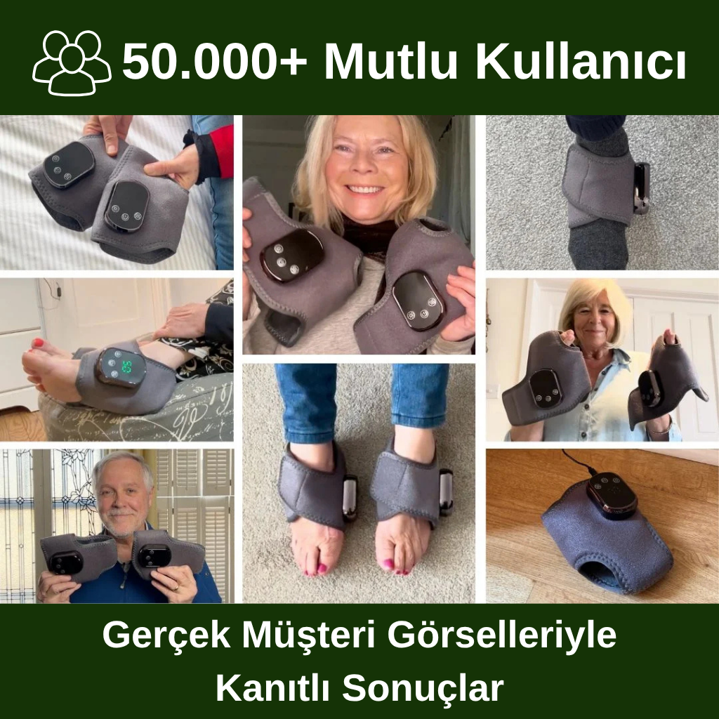Medikal Evin™ Ayak Ağrısı Giderici 3’ü 1 Arada Terapi Cihazı  ( 3 Etkili Derin Dönüşüm Mekanizması )